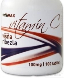 Vitamax Vitamín C 100mg ríbezľa 100tbl