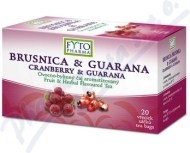 Fytopharma Brusnica & Guarana 20x2g - cena, porovnanie