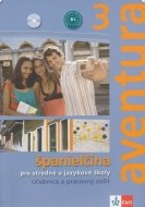 Aventura 3 - učebnica a pracovný zošit španielčiny s 2 CD - cena, porovnanie