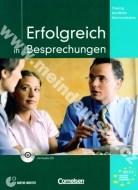 Erfolgreich in Besprechung - cvičebnica nemeckej komunikácie + CD - cena, porovnanie