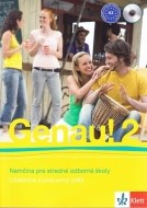 Genau! 2 SK - učebnica nemčiny vr. pracovného zošita a 2 CD - cena, porovnanie