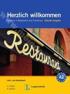 Herzlich Willkommen Aktuelle Ausgabe - učebnica a PZ nemčiny + 3 CD - cena, porovnanie