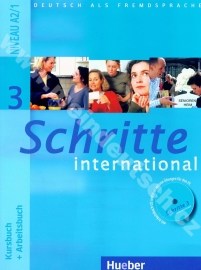 Schritte international 3 - učebnica nemčiny a pracovný zošit + CD k PZ