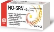 Sanofi-Aventis No-Spa 40mg 60tbl - cena, porovnanie