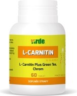 Virde L-Carnitin Plus Green Tea + Chrom 60tbl - cena, porovnanie