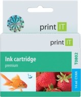 Print It kompatibilný s Epson T0802 - cena, porovnanie