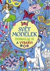 Svět modelek - Domaluj si a vybarvi