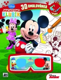 3D omalovánka Mickeyho klubík