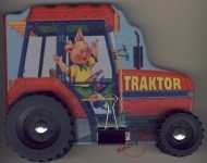 Traktor - leporelo s kolieskami - cena, porovnanie