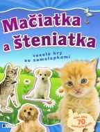 Mačiatka a šteniatka - veselé hry so samolepkami - cena, porovnanie