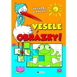Veselé obrázky! Vyfarbi a nalep