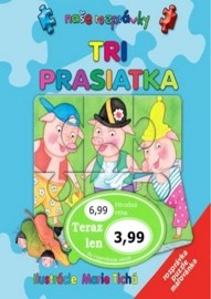 Tri prasiatka + maľovánka