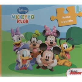 Mickeyho klub Kniha s puzzle