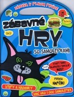 Zábavné hry so samolepkami - cena, porovnanie