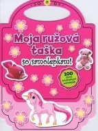 Moja ružová taška so samolepkami - cena, porovnanie