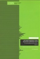 Jak zlepšit legislativní rámec financování politických stran? - cena, porovnanie