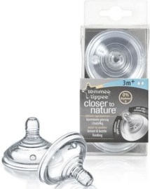 Tommee Tippee Closer to Nature Breast & Bottle Feeding 3m+ 2ks
