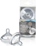 Tommee Tippee Closer to Nature Breast & Bottle Feeding 3m+ 2ks - cena, porovnanie