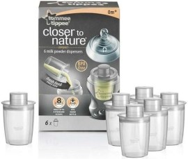 Tommee Tippee Closer to Nature Milk Powder Dispensers 6ks