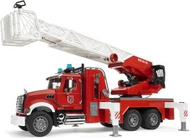 Bruder Mack Granit hasičské auto s rebríkom 02821