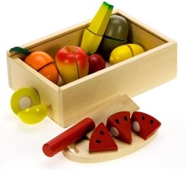 Bigjigs Toys Krájanie ovocia v krabičke BJ747
