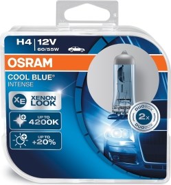 Osram H4 Cool Blue P43t 60/55W 1ks