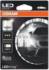 Osram W5W LEDriving Warm White W2.1x9.5d 1W 2ks
