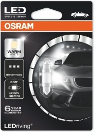 Osram C5W LEDriving Warm White SV8.5-8 1W 1ks