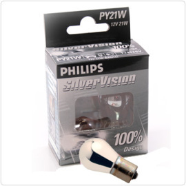 Philips PY21W SilverVision BAU15s 21W 2ks