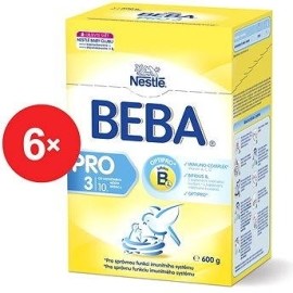 Nestlé Beba Pro 3 6x600g 
