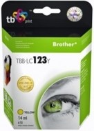 TB kompatibilný s Brother LC-123Y - cena, porovnanie