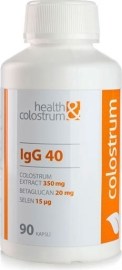 Health&Colostrum Colostrum IgG 40 + Betaglucan a Selen 90tbl