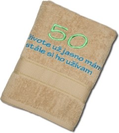 Osuška k 50-tke pre muža