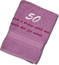 Osuška k 50-tke pre ženu