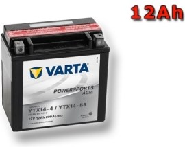 Varta Funstart (Powersports) AGM YTX14-BS 12Ah