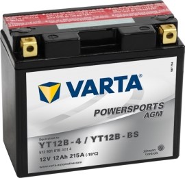 Varta Funstart (Powersports) AGM YT12B-BS 12Ah
