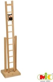 M.i.k. Drevený otočný rebrík s kominárom