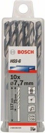 Bosch Vrták do kovu HSS-G 135° DIN 338 pr.7.7mm 10ks 2608585505
