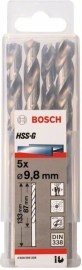 Bosch Vrták do kovu HSS-G 135° DIN 338 pr.9.8mm 5ks 2608595338