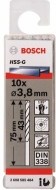 Bosch Vrták do kovu HSS-G 135° DIN 338 pr.3.8mm 10ks 2608585484 - cena, porovnanie