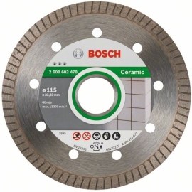 Bosch Diamantový kotúč 115mm Best for Ceramic ExtraClean Turbo 2608602478