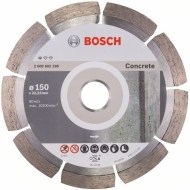 Bosch Diamantový kotúč 150mm Standard for Concrete 2608602198 - cena, porovnanie