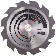 Bosch Pílový kotúč Construct Wood 2608640630 - cena, porovnanie