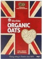 Mornflake Organic Oats 750g - cena, porovnanie