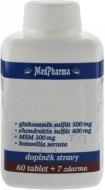 MedPharma Glukosamin + Chondroitin + MSM 67tbl - cena, porovnanie