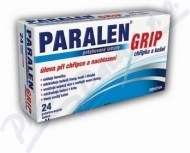 Zentiva Paralen Grip chripka a kašeľ 24tbl - cena, porovnanie
