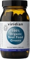 Viridian 100% Organic Soul Food Greens 90tbl - cena, porovnanie