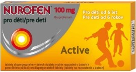 Reckitt Benckiser Nurofen pre deti Active 12tbl