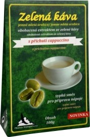 Phoenix Division Zelená káva Cappuccino 100g