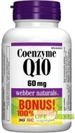 Webber Naturals Koenzým Q10 60mg 60tbl - cena, porovnanie